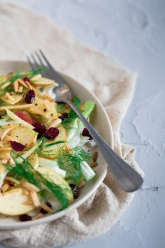 Chicory - fennel salad