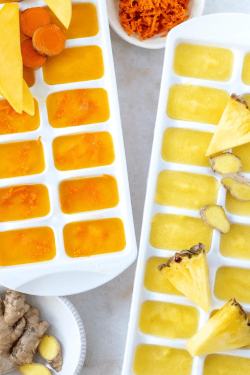 Anti-inflammatory smoothie ice cubes