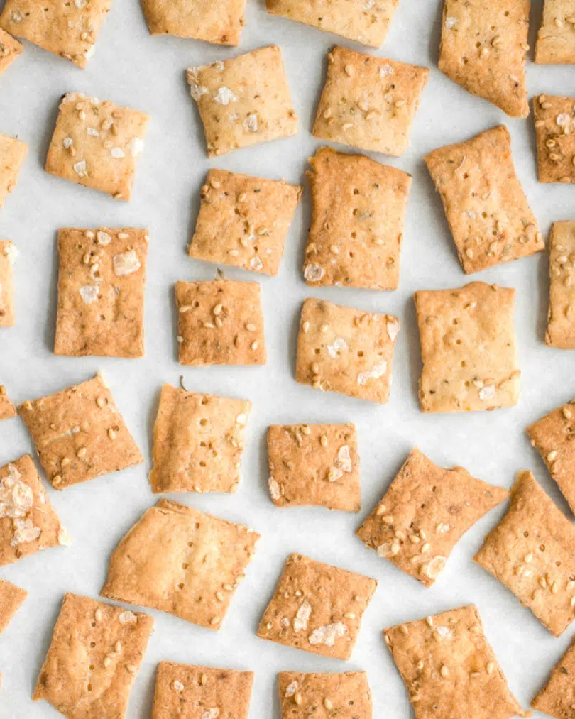 Recipe gluten free high fiber crackers